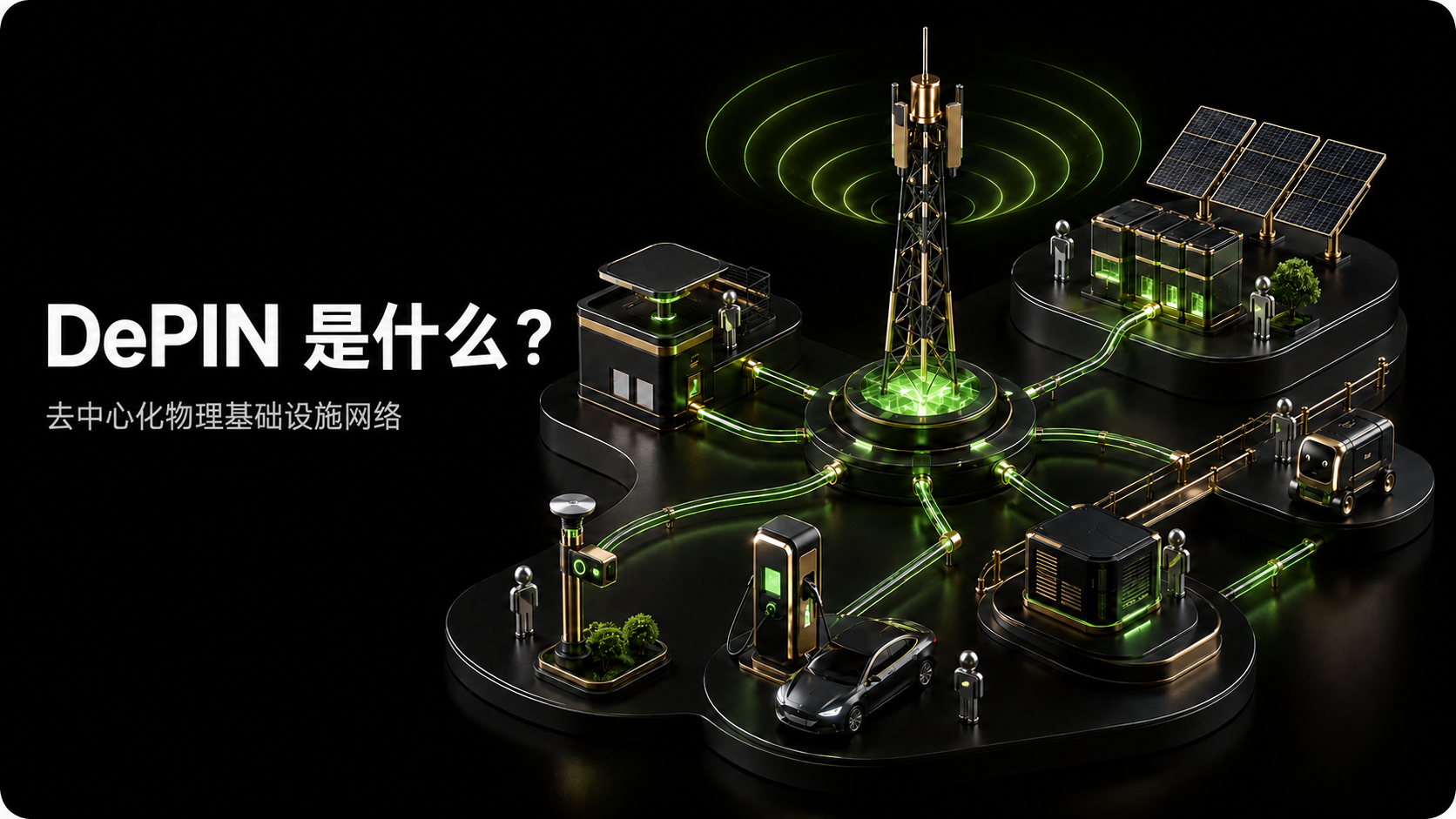 DePIN 是什麼?去中心化物理基礎設施網路