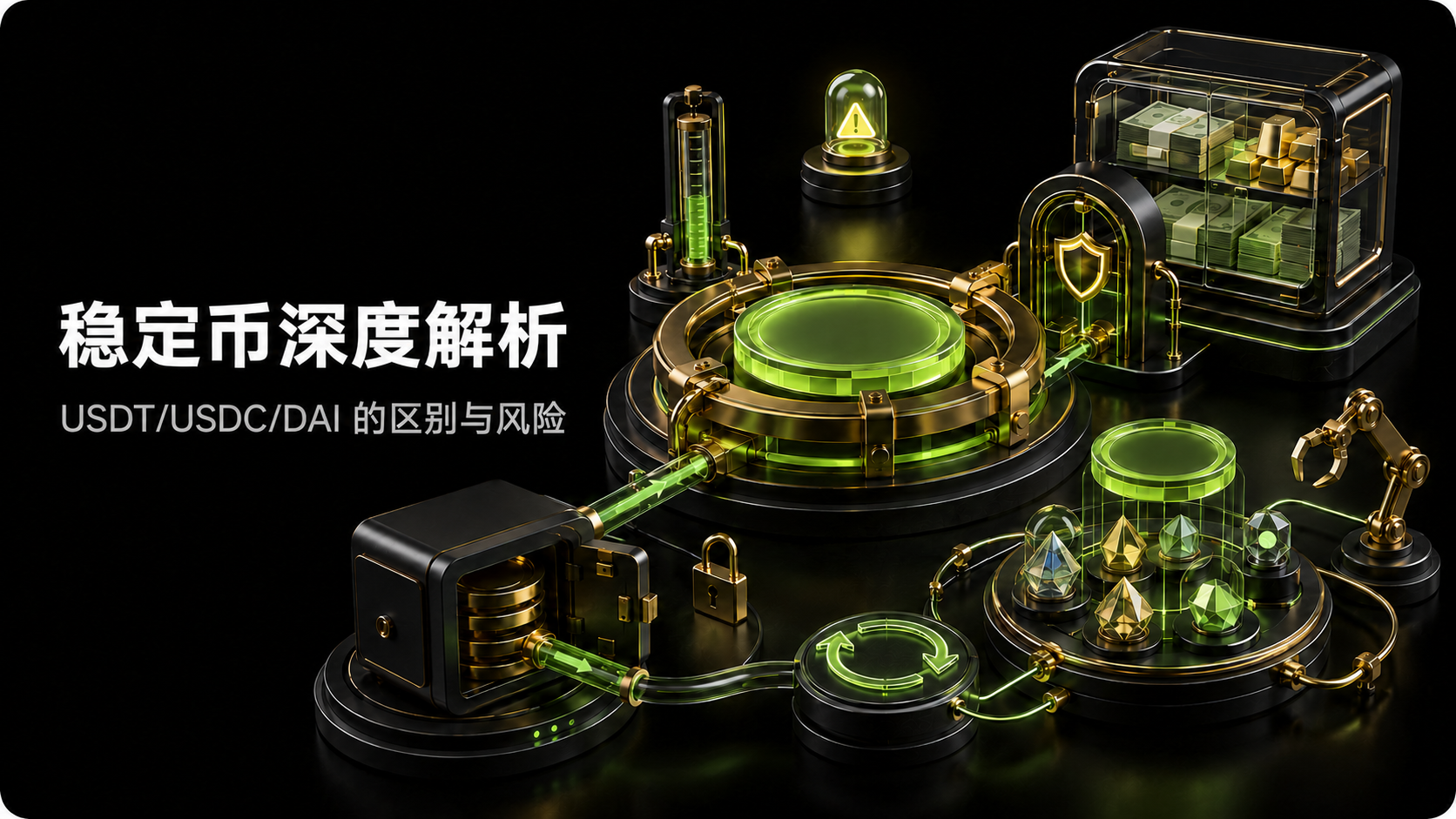 穩定幣深度解析:USDT/USDC/DAI 的區別與風險