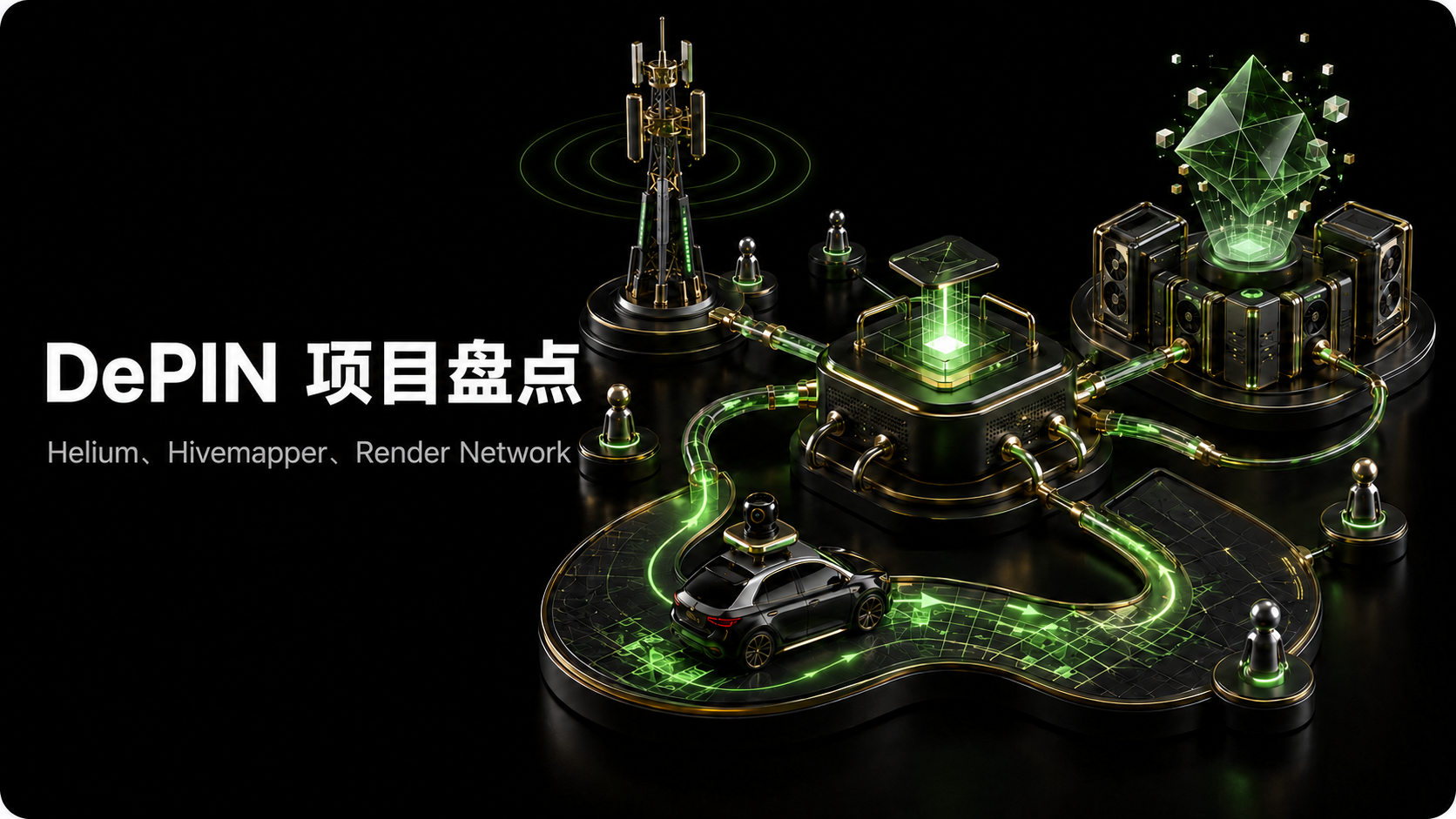 DePIN 專案盤點:Helium、Hivemapper、Render Network